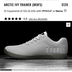 Nobull Trainer crossfit shoes mens 7 womens 8.5